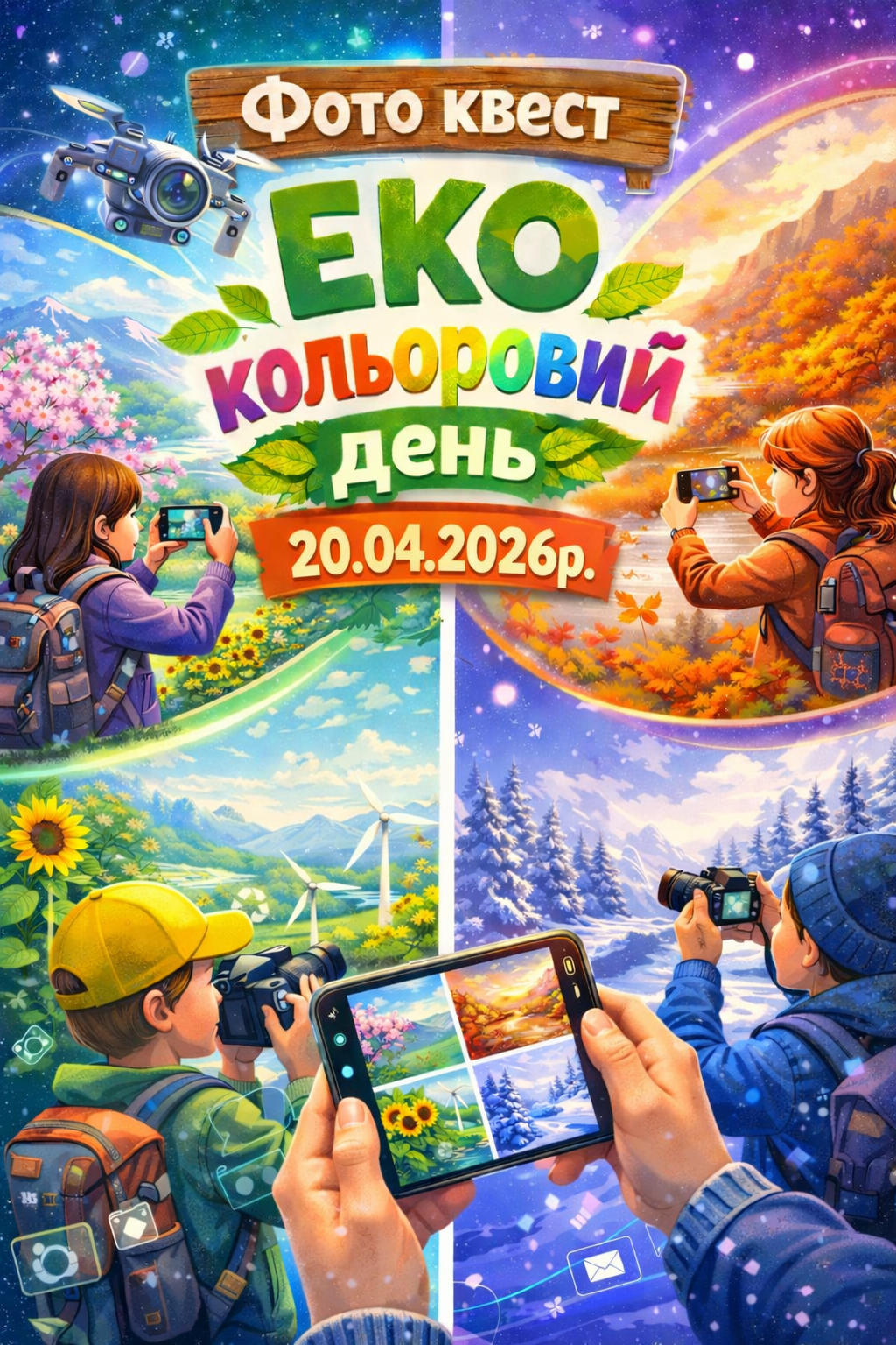 Фото квест "ЕКОкольоровий день"